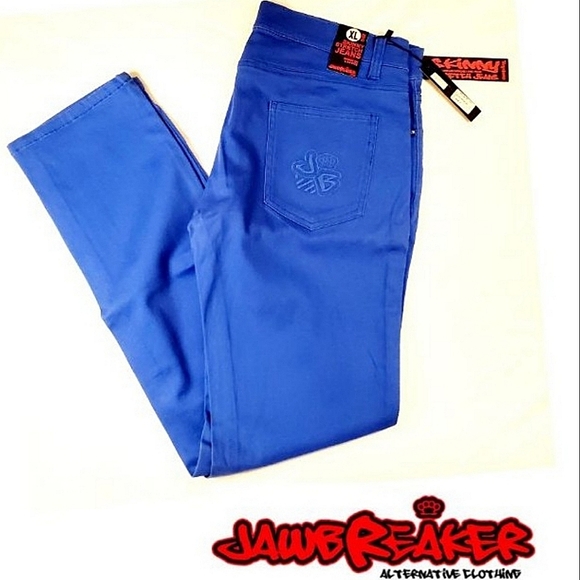 NWT JAWBREAKER Blue Skinny Jeans - Picture 6 of 13